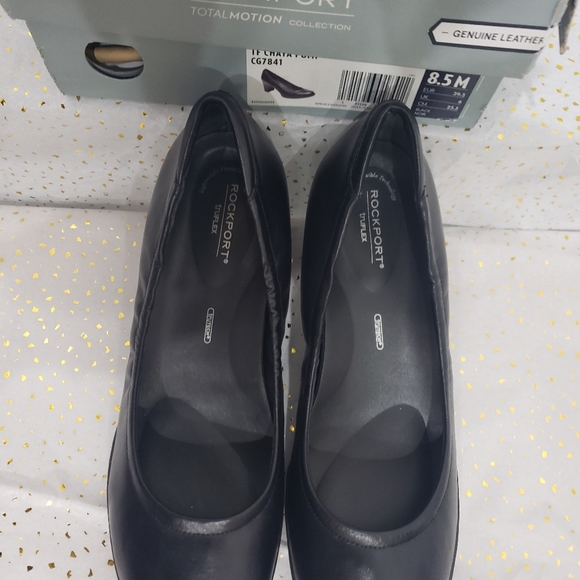 Rockport TF Chaya Black leather pumps - Picture 4 of 4